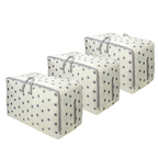 VINSANI 3pc STORAGE BAGS CREAM STAR 0000343